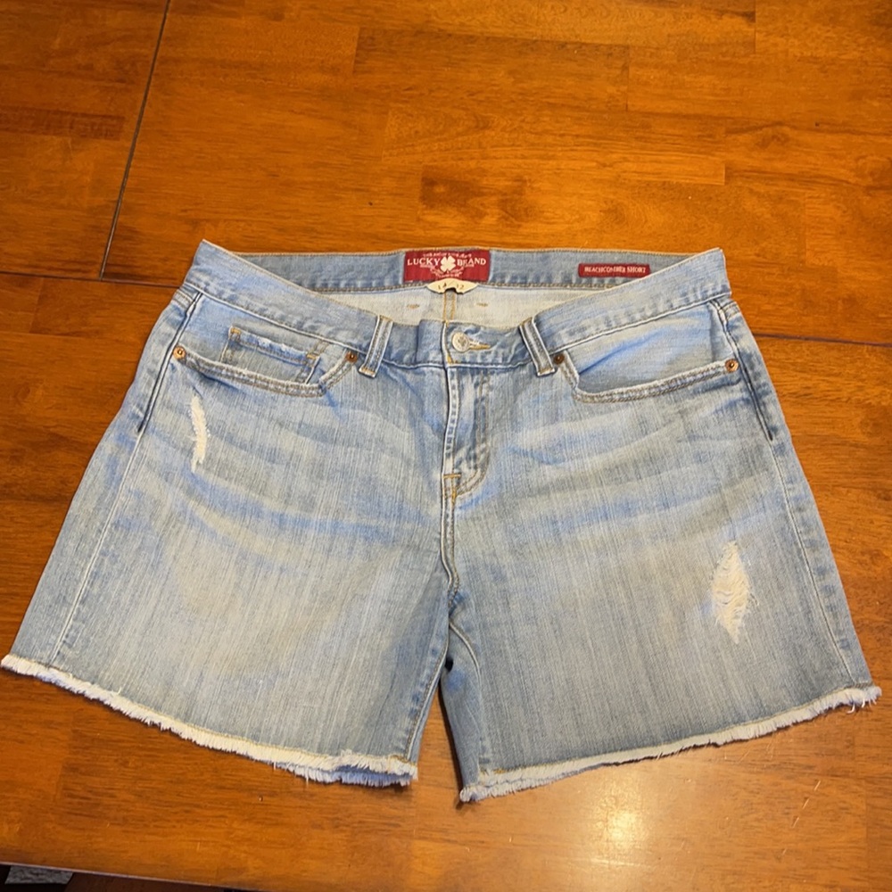Lucky Light Denim Shorts